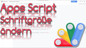 Schriftgröße mit einem Makro ändern - Apps Script Tutorial