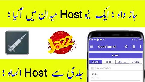 Jazz new host 2022 || Jazz open tunnel new host files || Jazz free interne vpn today