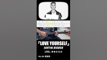 Thumbnail of Justin Bieber - 『Love Yourself』 | guitar cover(with TAB)