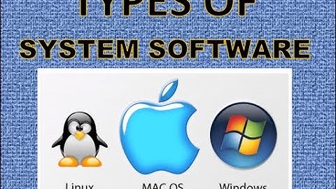Types of System Software || Lecture 11 || 1st Year Computer Science || Mubarik Siddique