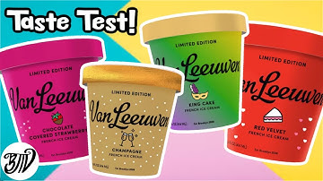 New Flavors From Van Leeuwen || Taste Test Tuesday