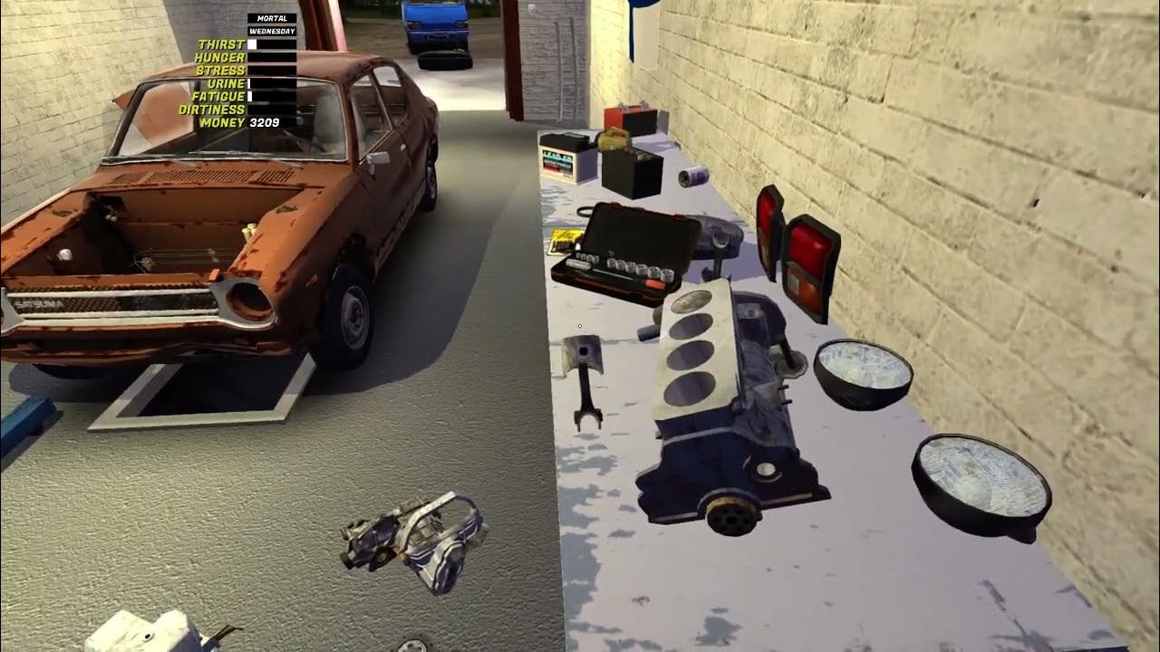 My Summer Car Brasil: [Tutorial] Montando o Motor