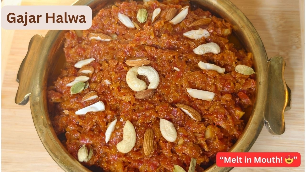 Halwai Style Gajar Halwa |5 Simple Steps Gajar Ka Halwa | Traditional Indian Sweet
