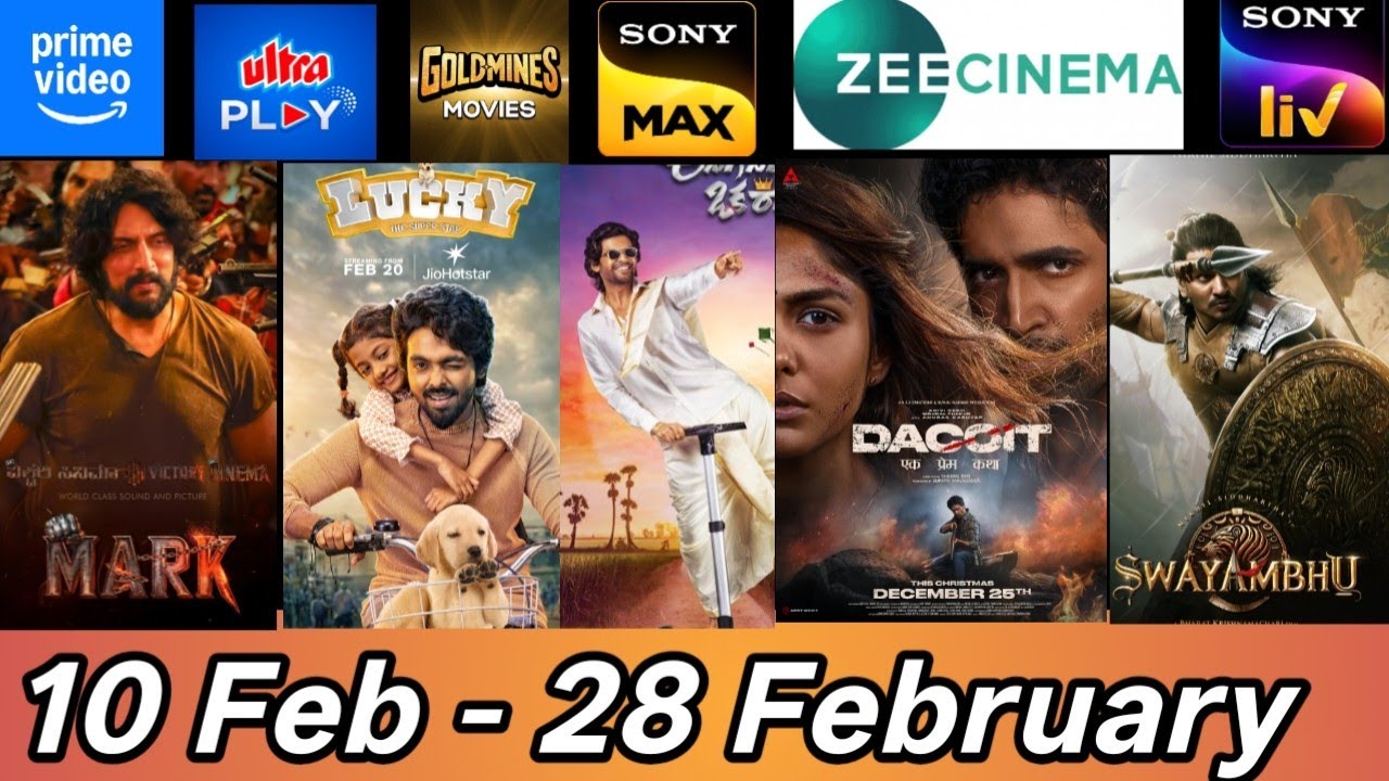 Top 6 Upcoming South Hindi Dubbed Movies Releases In February Month|Toxic| Jana Nayagan.