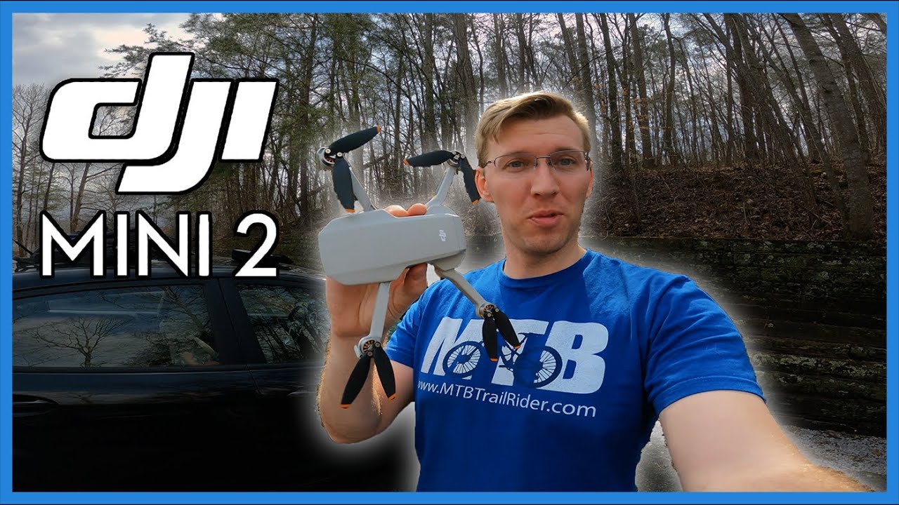 I Bought a 4k Video DRONE // DJI Mavic Mini 2 -- MTB Trail Rider