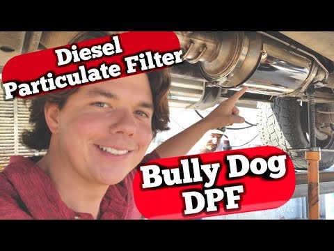 Ram 2500 Bully Dog DPF 디젤 미립자 필터 설치