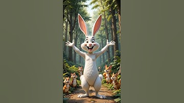 the rabbit and tortoise story 🥰🥰 #shorts #rabbit #tortoise #ai