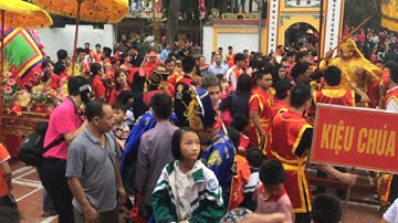 rước vua đền sái quê tôi 2019