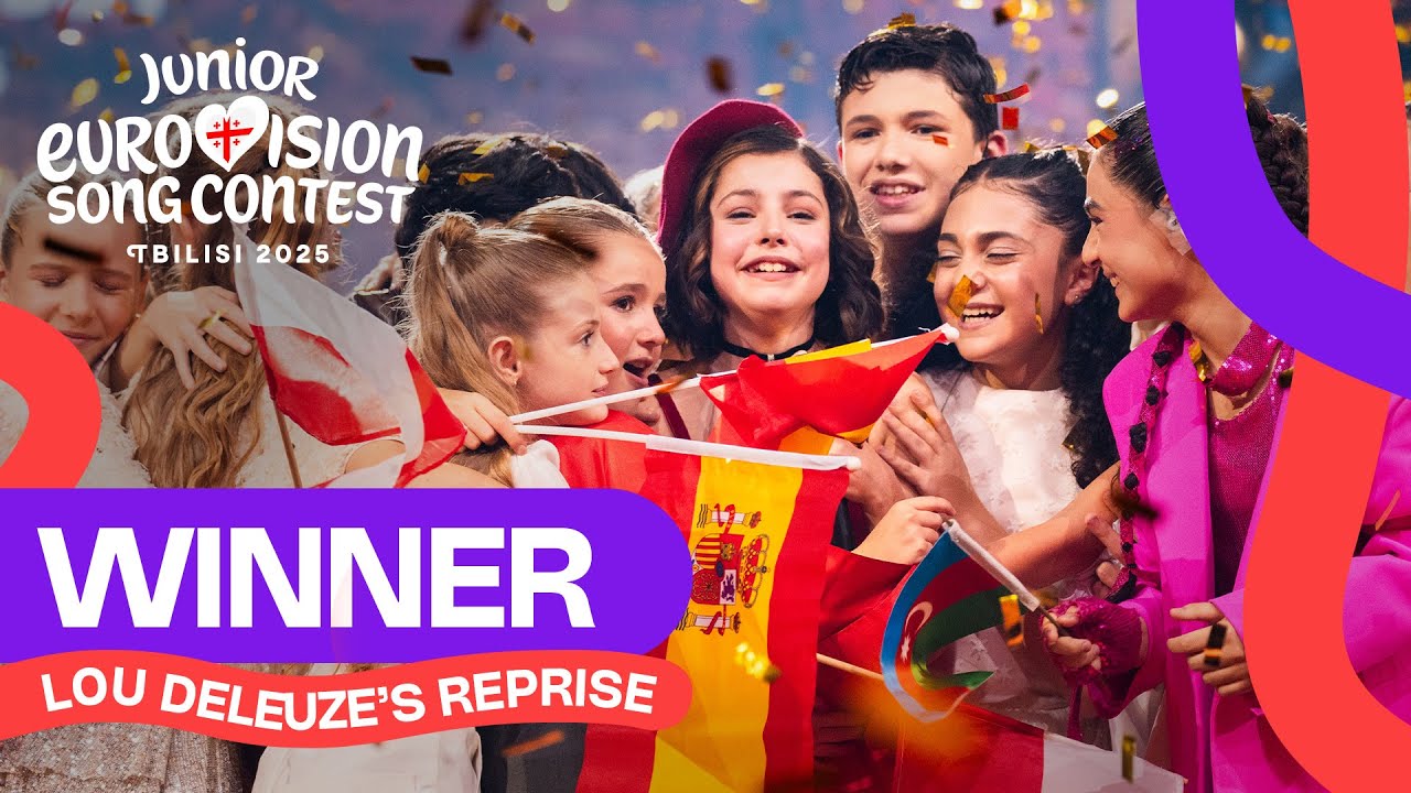 Winner's Reprise 🏆 Lou Deleuze - Ce Monde | France 🇫🇷 | Junior Eurovision 2025 | #JESC2025