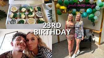 My 23rd Birthday! Jungle Themed!