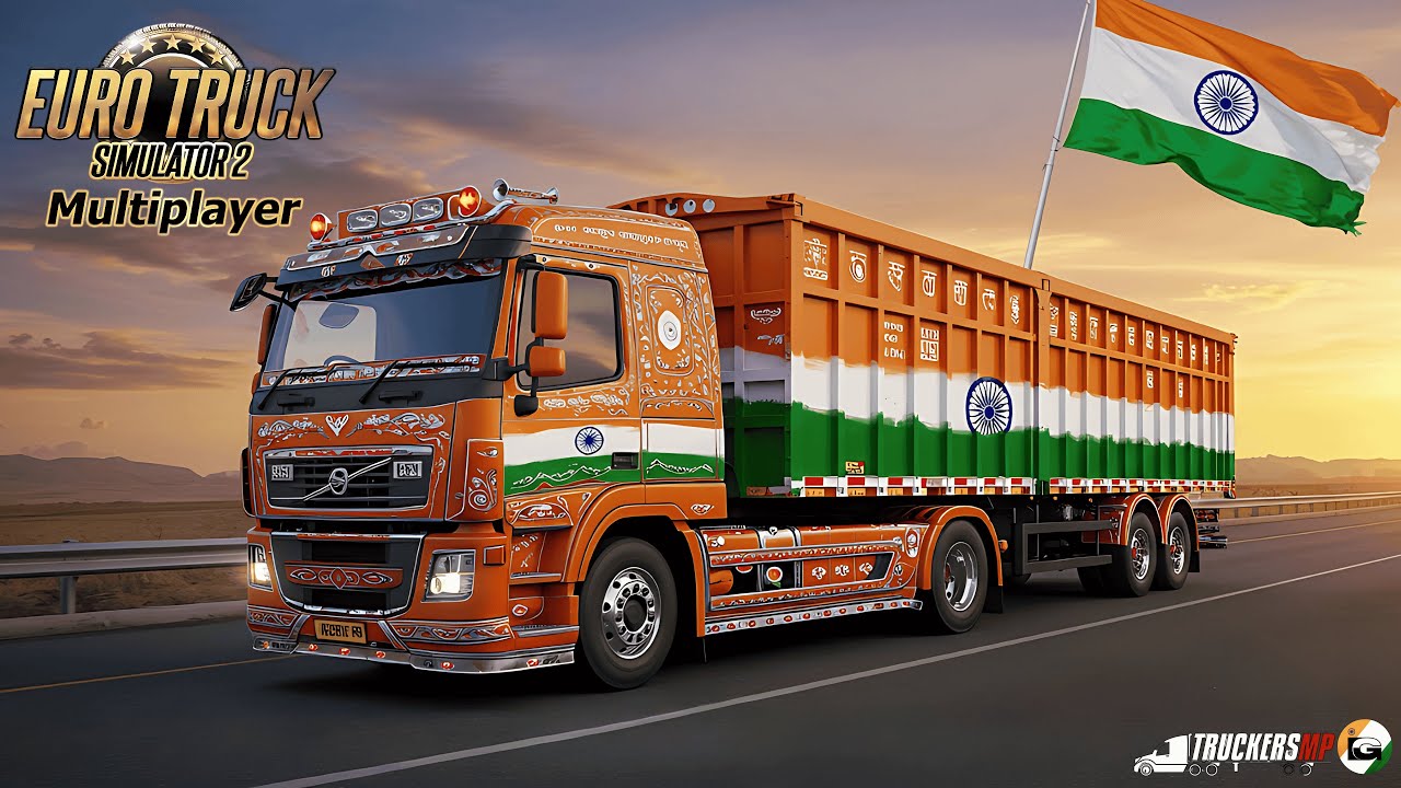 🔴 ETS 2 – TruckersMP 💥 INDIAN GROUP × GTLegion Friendship Convoy 🤝 PXN V9 Steering Wheel Gameplay 🚚