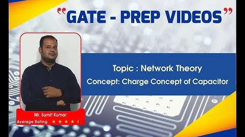Charge Concept of Capacitor I Network Theory I EC, EE, IN I GATE