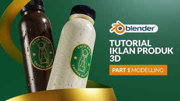 CARA BIKIN 3D IKLAN PRODUK PART 1 | TUTORIAL BLENDER INDONESIA