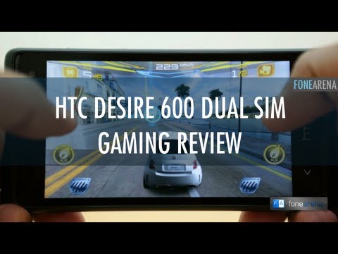 HTC Desire 600 Dual SIM Gaming Review