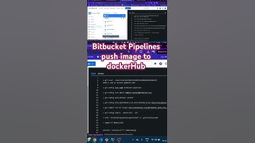 🚀Bitbucket Pipelines Push Image to DockerHub | Bitbucket Pipelines 🔥 #bitbucketpipelines #dockerhub