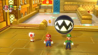 Super Mario Party Partner Party #908 Tantalizing Tower Toys Mario & Luigi vs Wario & Rosalina