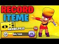 RECORD DE ITEME SI LEGENDARA DIN PASS OPENING! Brawl Stars