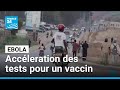 Variant Ebola : pas de vaccin avant deux mois selon l'OMS, accélaration des tests pour un vaccin