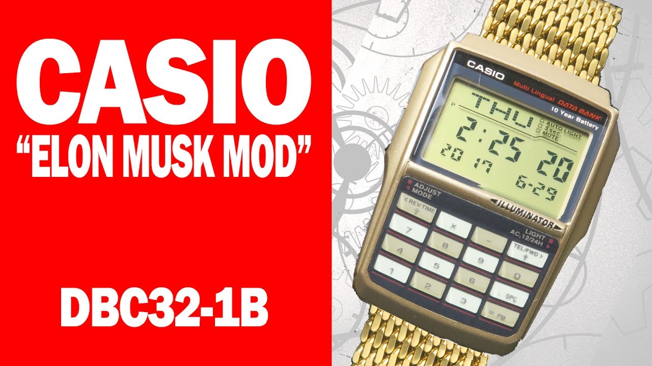 CASIO DBC32 gold calculator 