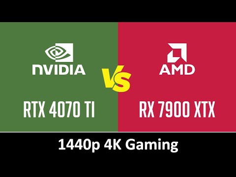nVidia GeForce RTX 4070 Ti vs AMD Radeon RX 7900 XTX - Gaming 1440p & 4K (Ryzen 7 5800X3D)