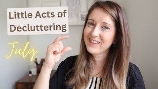 July Little Acts of Decluttering | #minimalist #declutteryourlife #declutter #mariekondo #clutter