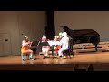 2019.11.4  ブラームス　ピアノ五重奏曲ヘ短調Op.34より第三楽章                         Brahms Piano Quintet f-minor Op. 34-3