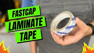 How to use FastCap Laminate Tape to add veneer to wood