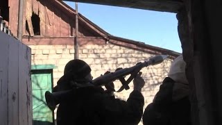 Ukraine Gun Battle Caught On Camera