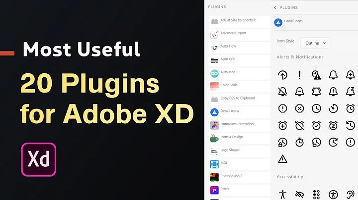 20 Most useful Plugins for Adobe XD -  Plugins you need in XD for UI Design