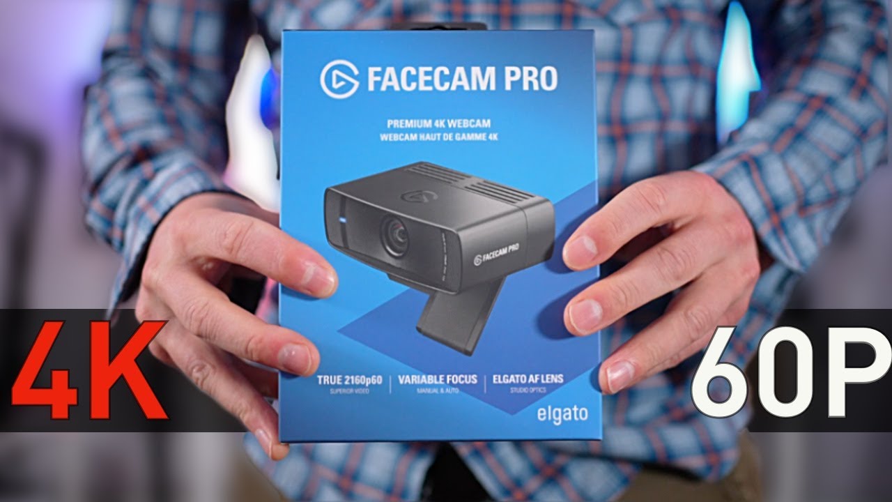 Elgato Facecam Pro 4K Webcam 10WAB9901 B&H Photo Video