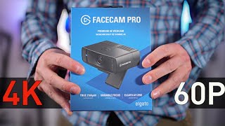 Elgato 4K60p Facecam Pro Webcam Review (vs. Logitech/OBSBot/More)