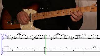 How to Play the Melody and Solo to World on Fire by Nate Smith on Guitar wiht TAB