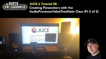 JUCE 6 Tutorial 08 - The AudioProcessorValueTreeState Class Pt 2 of 2