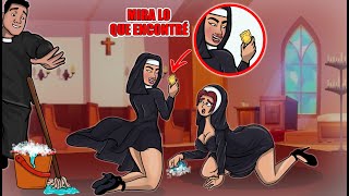 LAS MONJAS QUE LIMPIAN LA HABITACION DEL PADRE / Chiste Animado