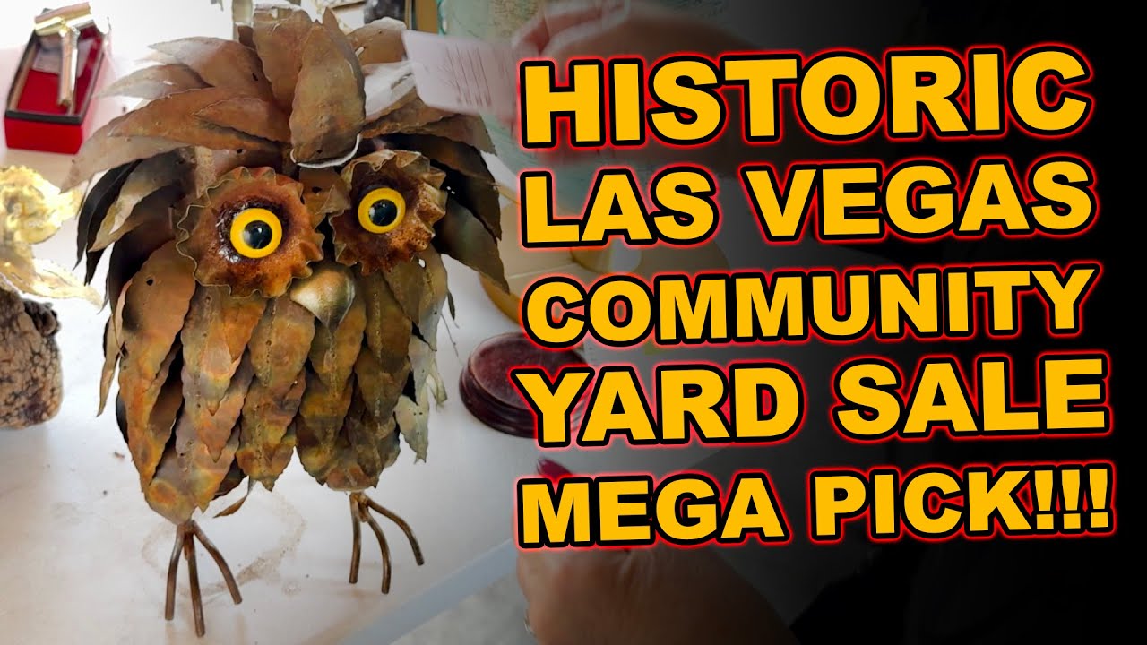 РАСПРОДАЖА В ИСТОРИЧЕСКОМ РАЙОНЕ ВЕГАСА, МЕГА ВЫБОР!! Присоединяйтесь к путешествию по Picker Road!