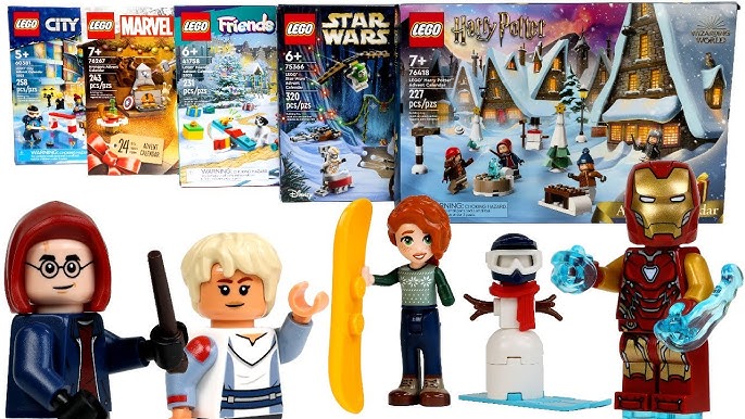 Calendriers de l'avent 2023 LEGO Star Wars, Marvel, Harry Potter, City &  Friends - HelloBricks