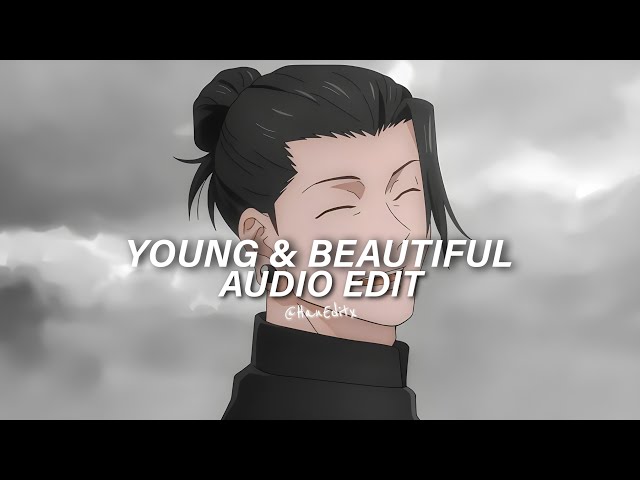 Young and Beautiful - Lana Del Rey [Edit Audio] class=