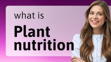 Understanding Plant Nutrition: A Guide for English Language Learners