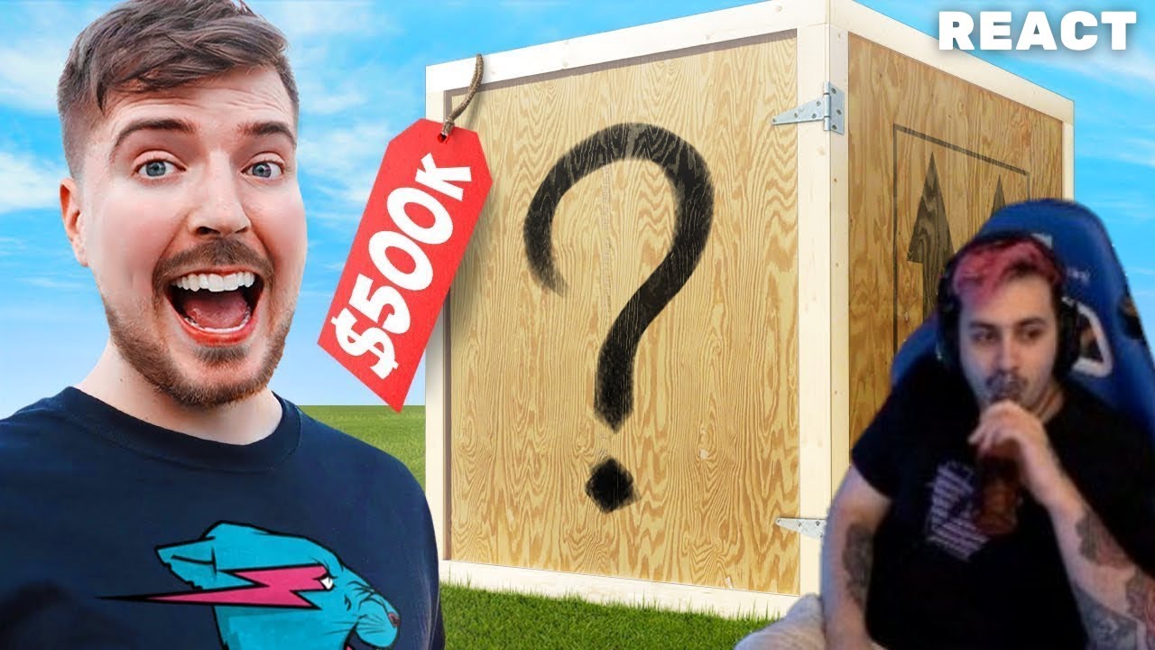 GABEPEIXE REAGINDO A COMPREI A MAIOR CAIXA MISTERIOSO ($500,000)