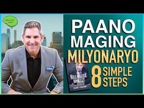 8 STEPS KUNG PAANO MAGING MILYONARYO : Millionaire Booklet Animated Summary