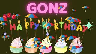 GONZ Happy Birthday song | Happy Birthday Gonz | Gonz Happy Birthday with Name