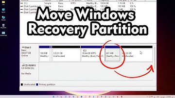 How to Move Windows Recovery Partition in PC or Laptop