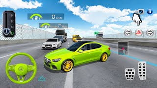 Impossible Highway Traffic Challenge! 💚Lime Green Mercedes g63 vs Crazy Traffic 🚗 | 3D Driving Class screenshot 4