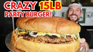 WORLD’S LARGEST BURGER CHALLENGE-SOLO!! IMPOSSIBLE 15LB BURGER!! | SCOTT EATS YOUTUBE