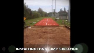Exmouth Multiple Run Up Running Track Installation
