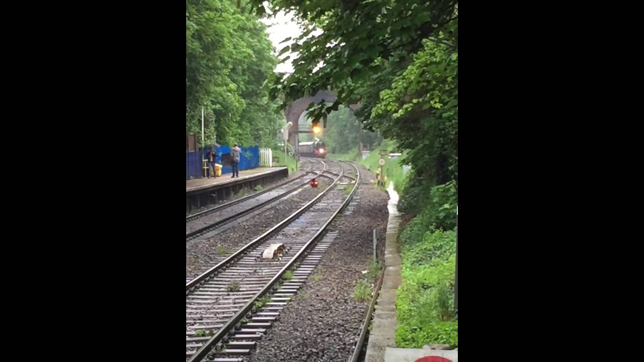Flying Scotsman through Reading West Station