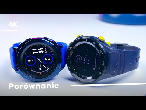 Samsung Gear Sport vs. Huawei Watch 2 (Sport) - który wybrać? [4K]