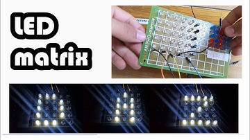 [Tutorial] 5X5 LED matrix !!