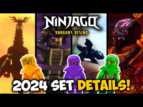 LEGO Ninjago Winter 2024 Sets OFFICIALLY Revealed 