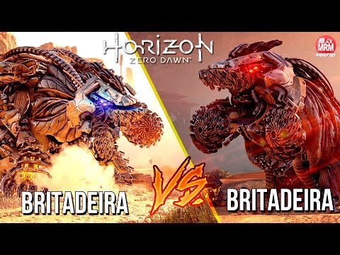 Horizon Zero Dawn - A LUTA MAIS ÉPICA ( Britadeira vs Britadeira ) UFC das Máquinas!